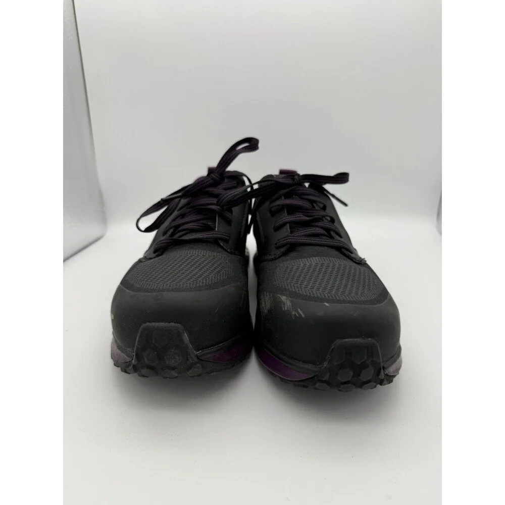 Timberland Pro Shoes Womens 7.5 Black/Purple Composite Comp Toe Anti Fatigue